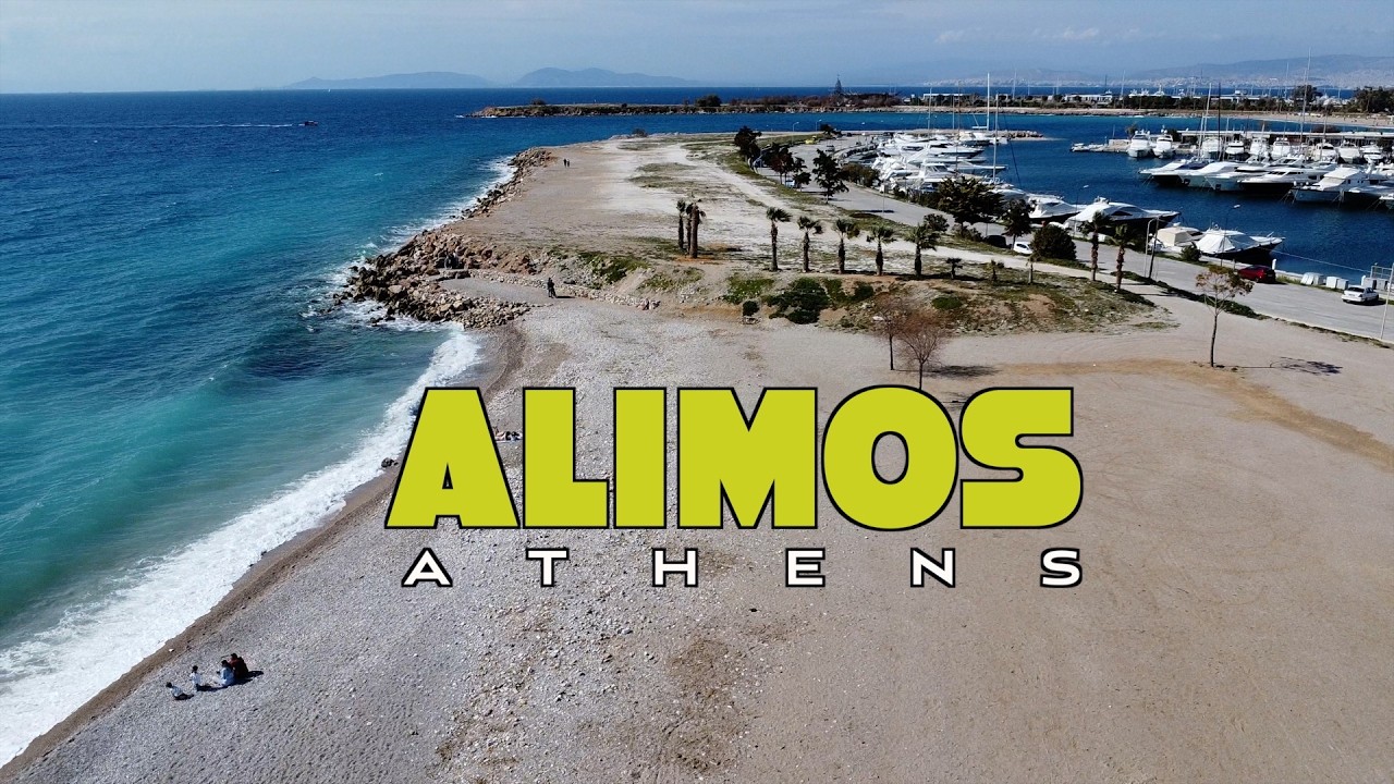 Aerial Views of Alimos, Athens | Filmed with DJI Mini 2 SE Drone