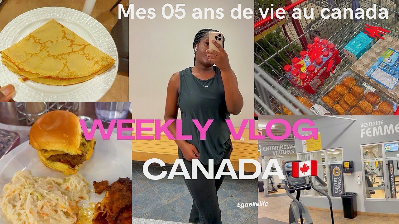 VLOG 2025 AU CANADA ~ 04 JOURS AVEC MOI Á MONTREAL. Maison, coiffure, UHaul, Gym, achats, cuisine🇨🇦.