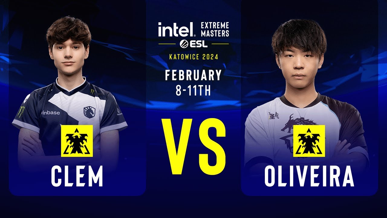 Clem vs. Oliveira - IEM SC2 Katowice 2024 - Group Stage