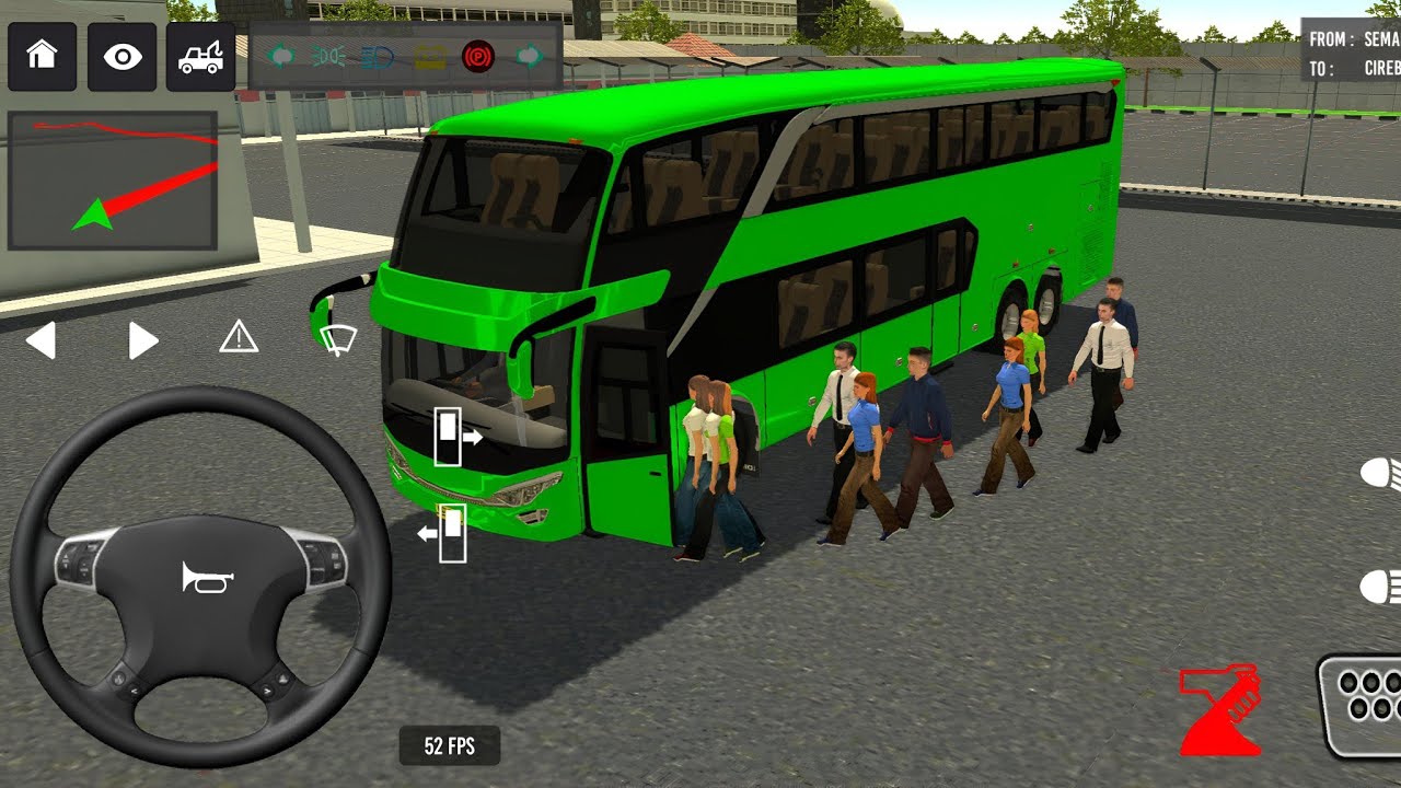 euro coach bus simulator 🤩🚌 || new coach bus simulator part-25 Android gameplay