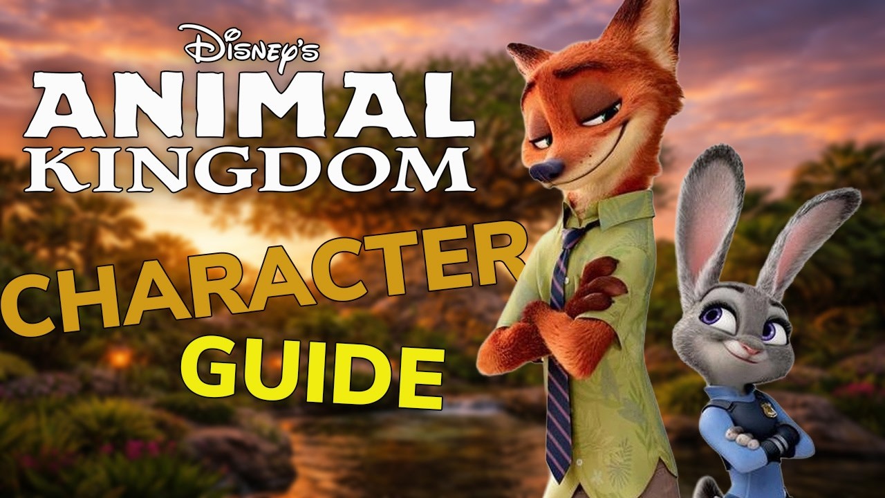 The ULTIMATE Animal Kingdom Character Guide | Disney World 