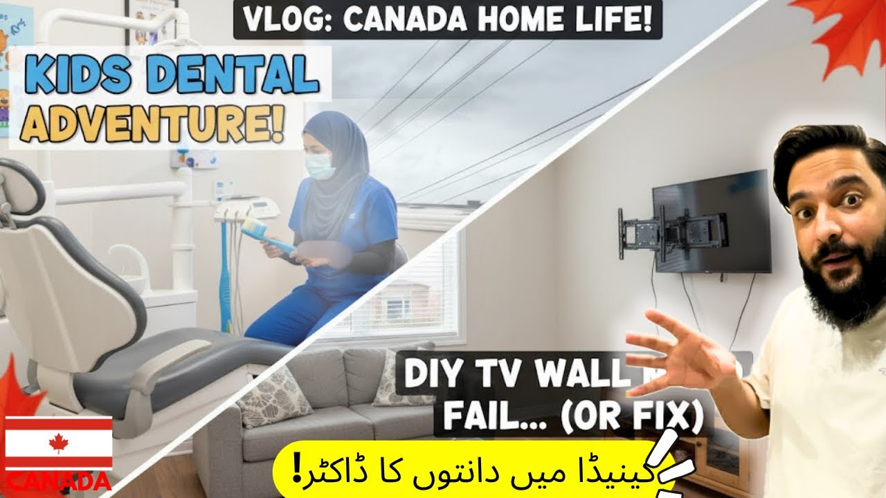 A Busy Day in Canada 🇨🇦 | Dentist Visit, DIY TV Wall Fix & Beetroot Lamb Curry Lunch! 27 Oct 2025