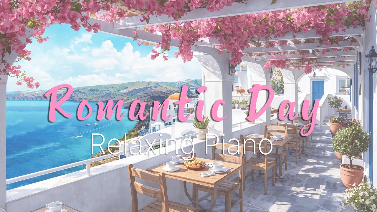 로맨틱 BGM | 봄날의 바다뷰 카페 힐링 🎵 음악 1시간 |  [Romantic Day]