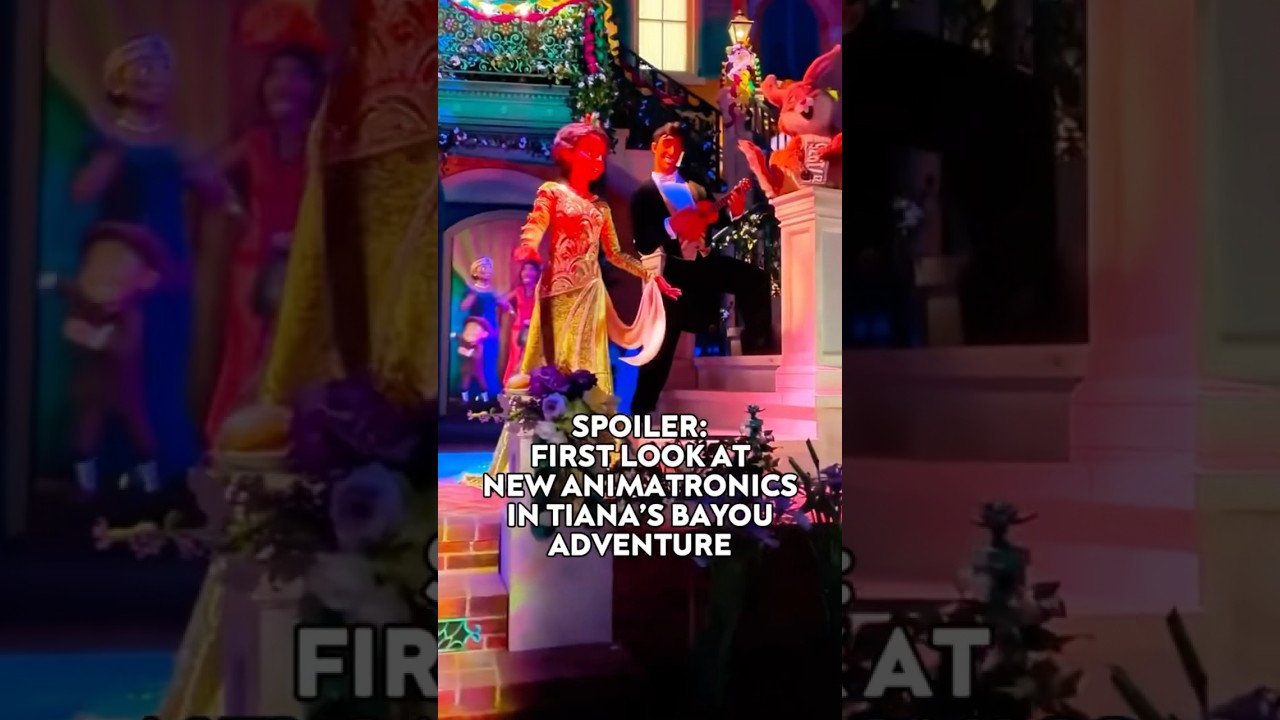SPOILER: First Look at NEW Animatronics in Tiana’s Bayou Adventure