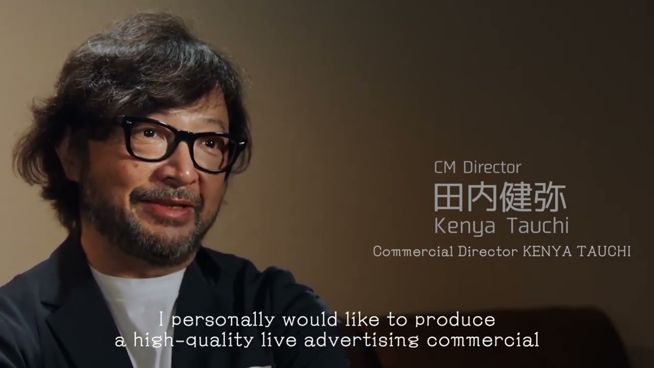 Interviews with Filmmaker Shinsuke Sato and Commercial Director Kenya Tauchi. #shrots