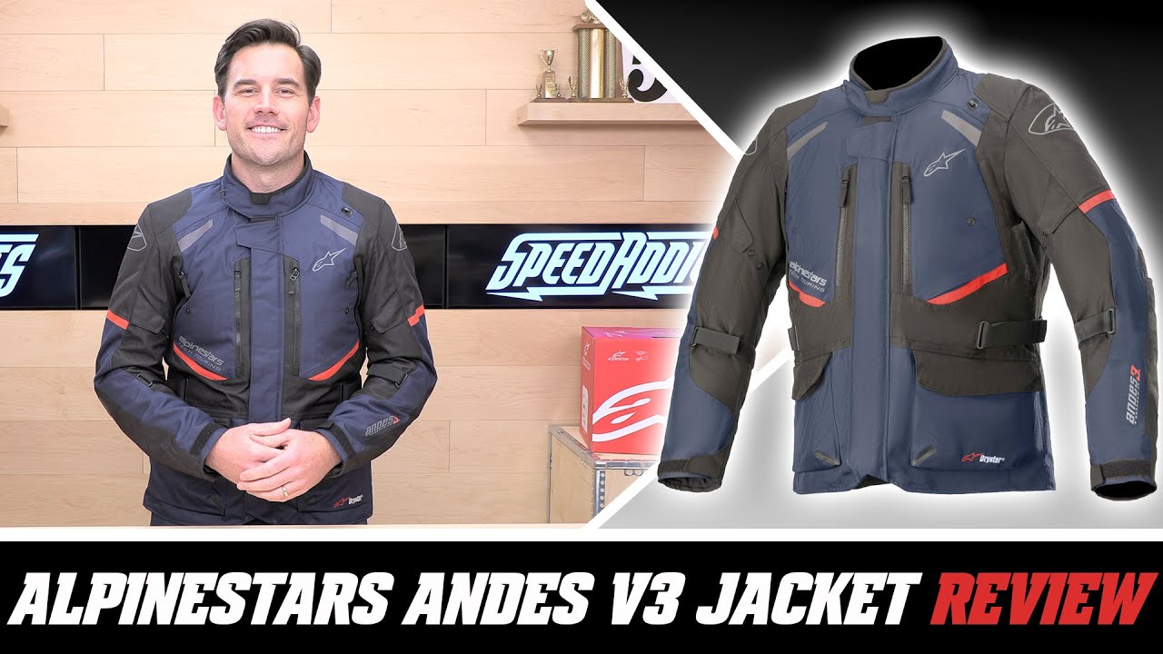 Обзор куртки Alpinestars Andes V3 Drystar на SpeedAddicts.com