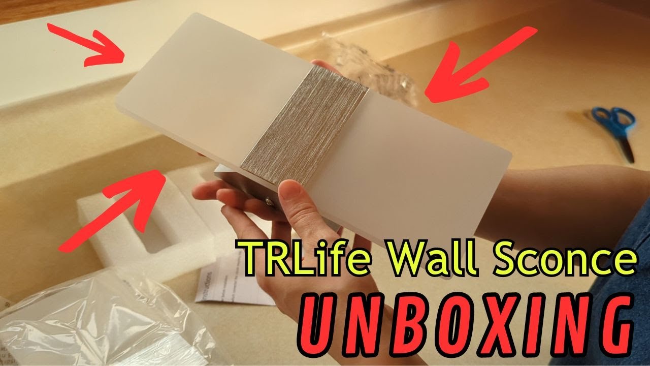 UNBOXING | TRLife Modern Wall Sconce Lights