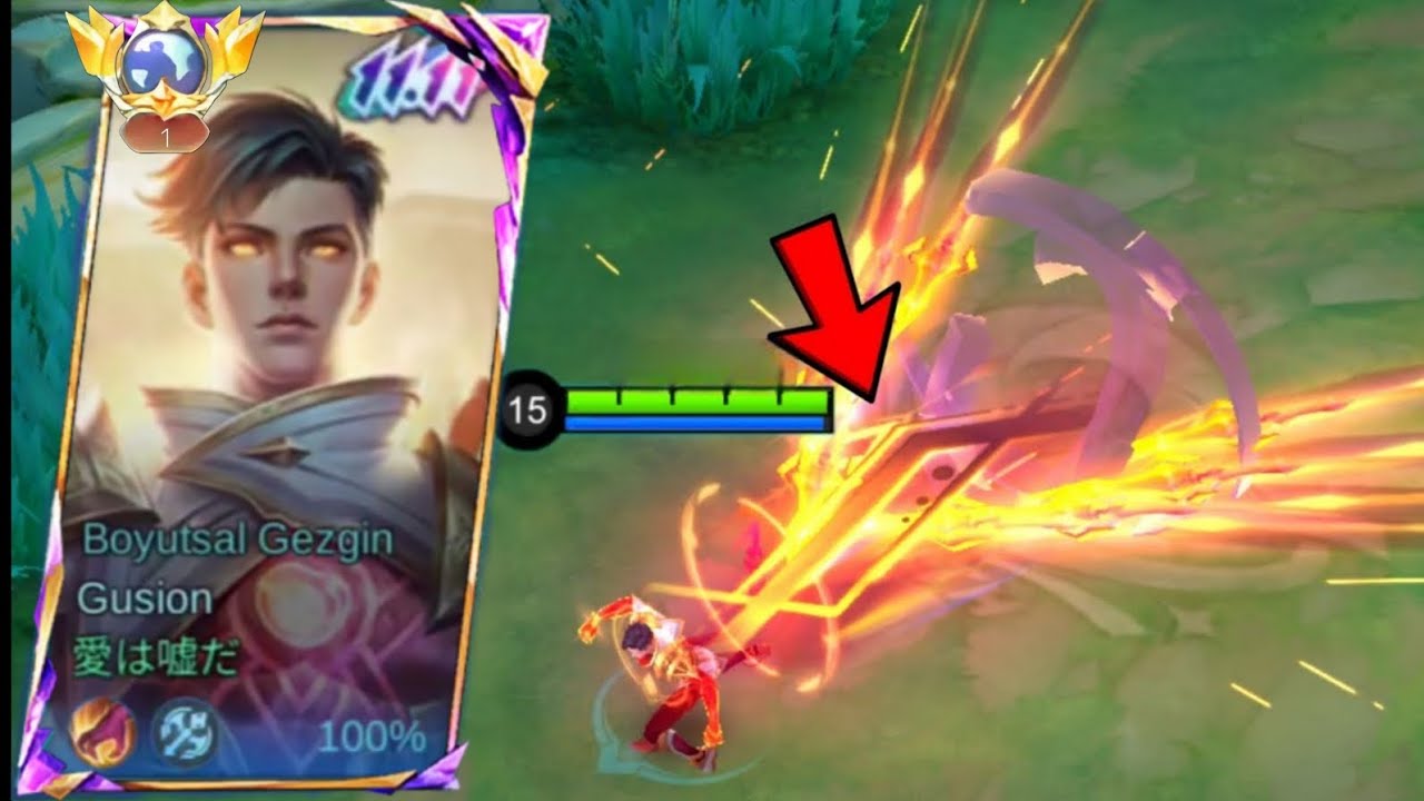 GUSION ONE HIT DAMAGE BUILD IS NEED TO BE BANNED ☠️ - MLBB