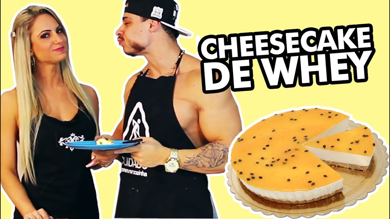 MONSTRO NA COZINHA - Cheesecake de Whey
