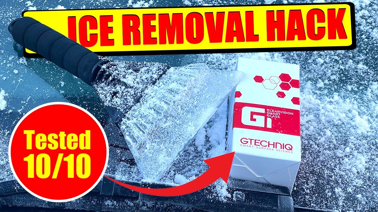 ❄️ Ice Scraping Made Easy: How To Apply Gtechniq's G1 Ceramic WINDOW Coating [4k] ⛄