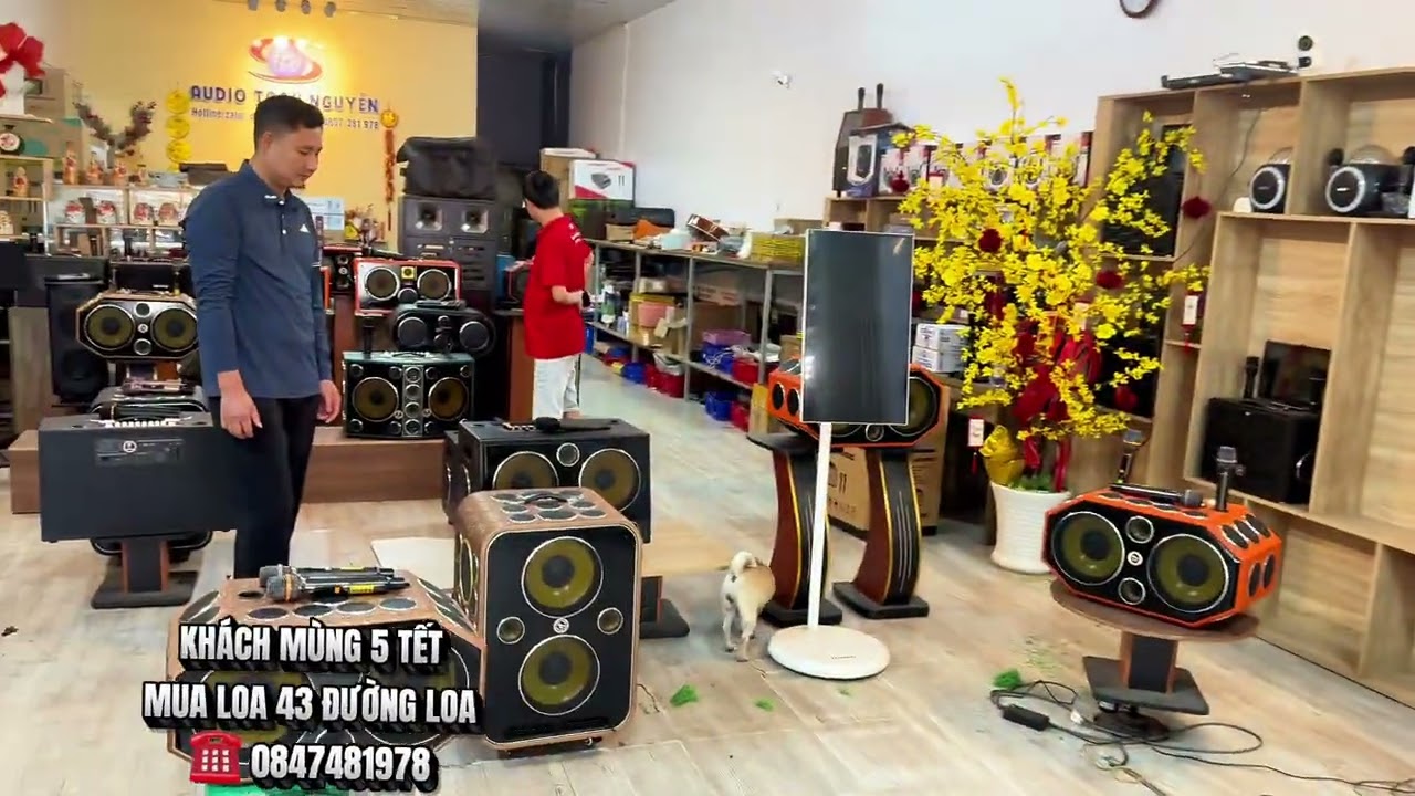 Khách Hải Phòng mua loa 43 đường loa #loa #karaoke #bolero #music 