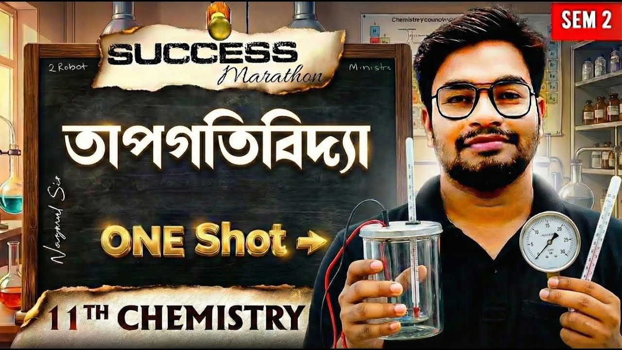 তাপ গতি বিদ্যা OneShot 🔥 | Class 11 Chemistry | Semester 2 | WBCHSE | Complete Revision