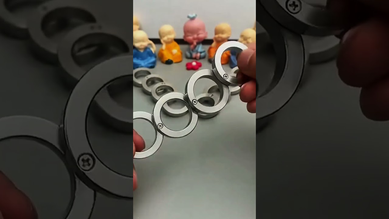 How to use a self-defense ring safely in emergencies ( # 1608 ) ▶️ Stainless Steel Self-Defense Ring