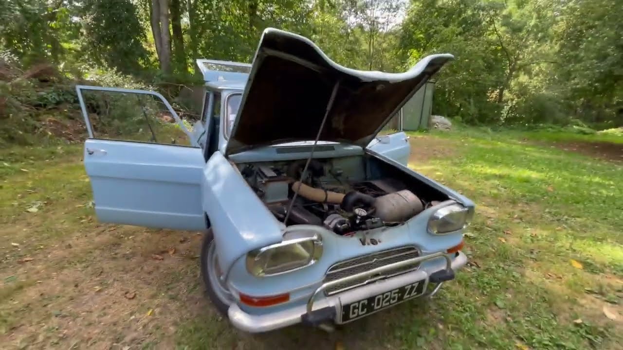 présentation Citroën AMI6 1969