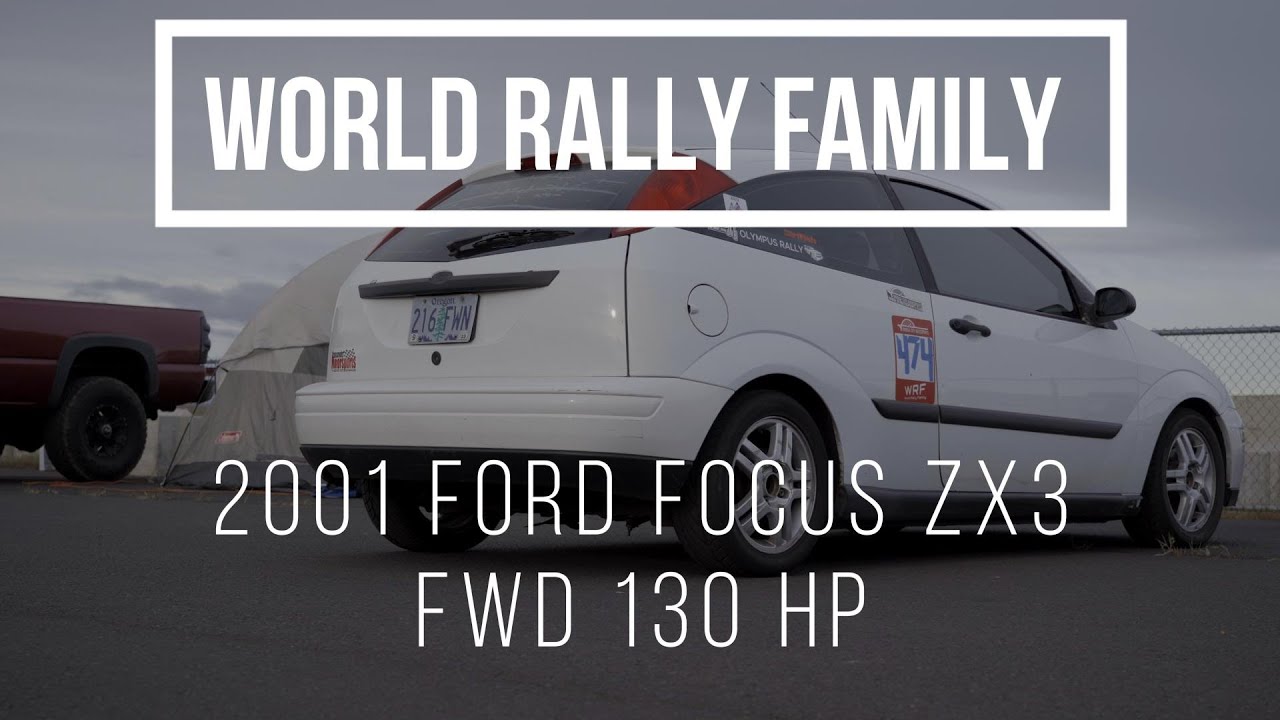 World Rally Family 2001 Ford Focus ZX3 Oregeon Raceway Park