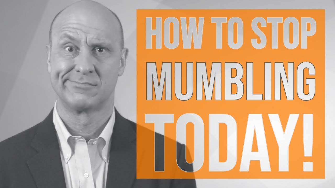 Как перестать бормотать уже сегодня!