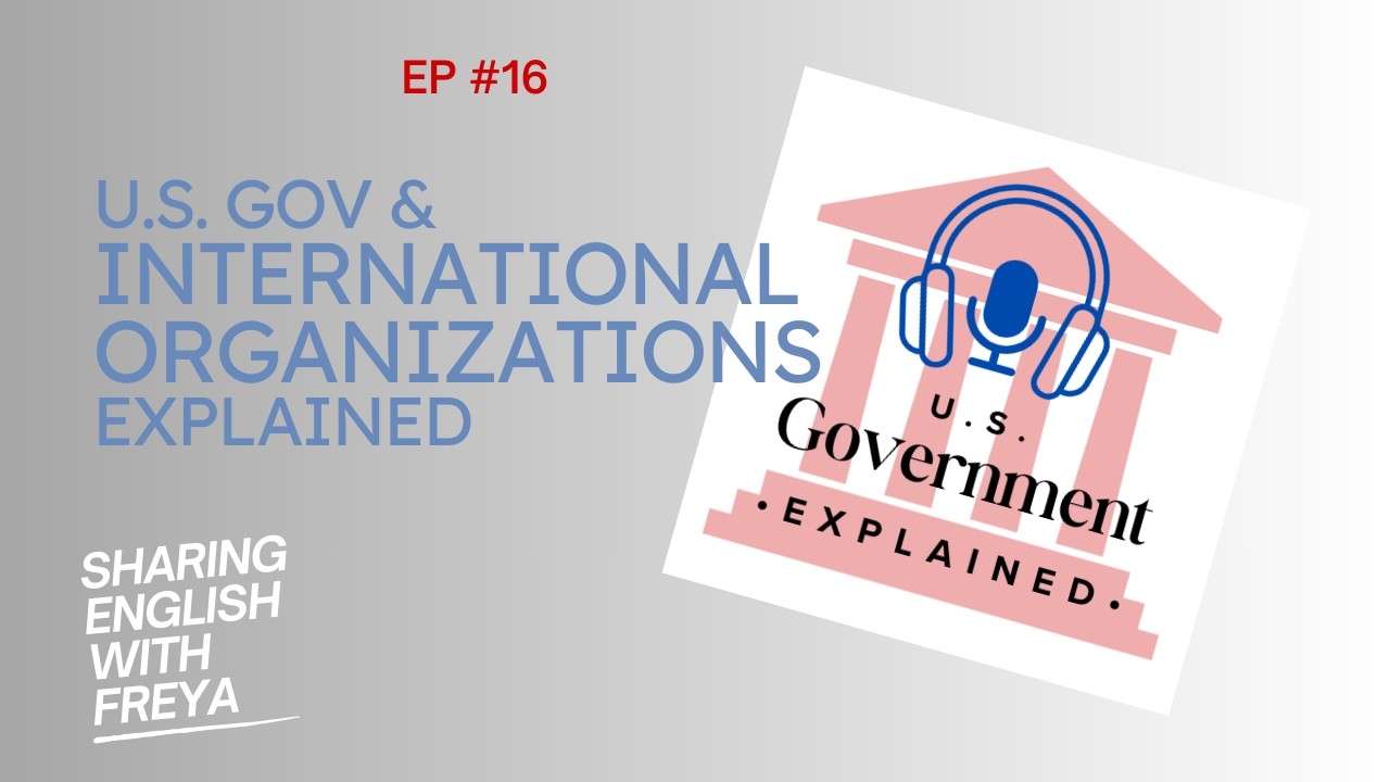 U.S. & International Organizations Explained Ep. 16 | Advanced English Listening