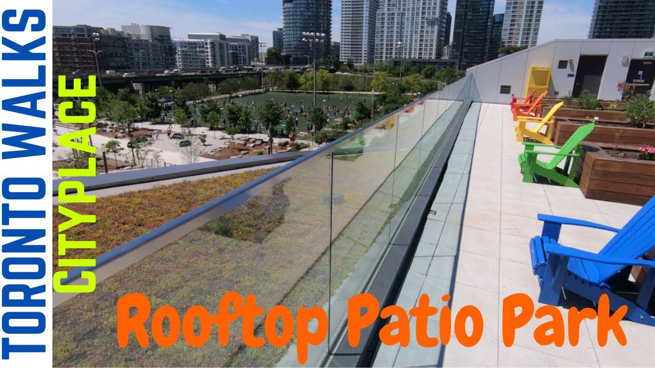 Toronto Rooftop Patio Park Walk