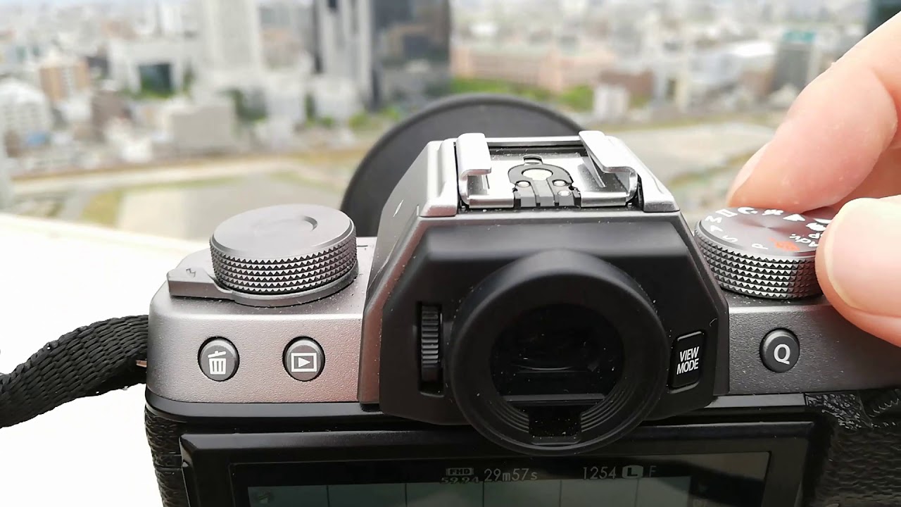 Timelapse shooting settings (X-T100: FUJIFILM)