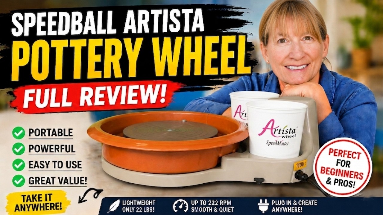 Speedball Artista Portable Pottery Wheel - A Detailed Owners Review