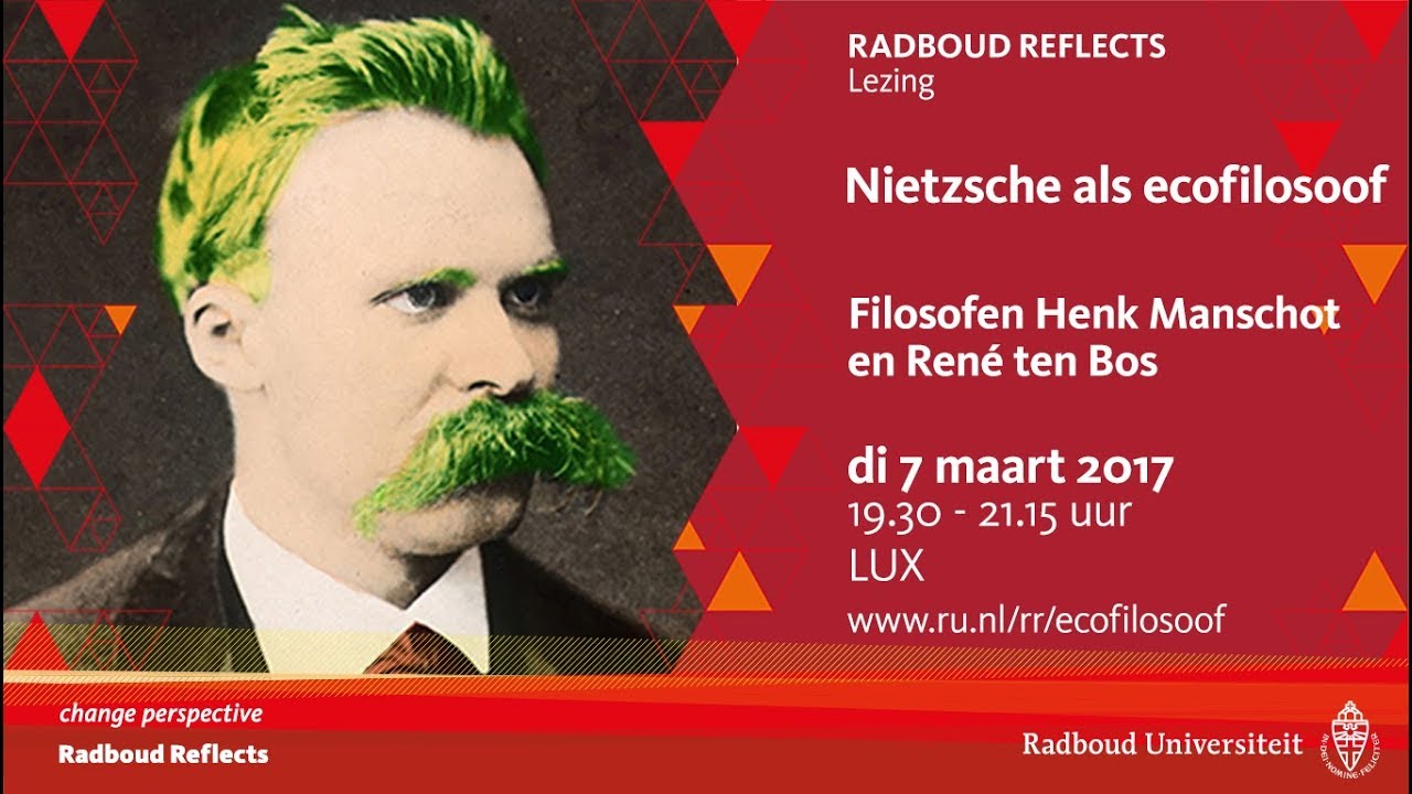 Nietzsche als ecofilosoof | Lezing met filosofen Henk Manschot en René ten Bos