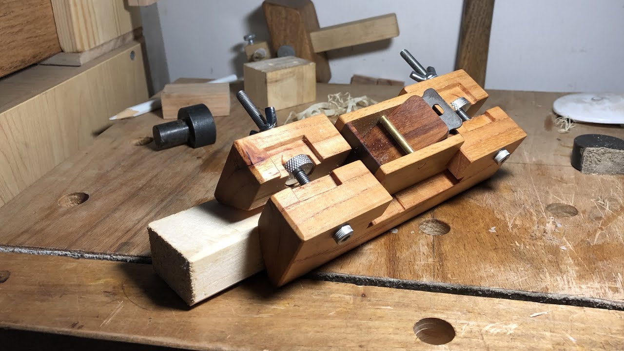 Hand made Chamfer Plane. 手工制作倒角刨子