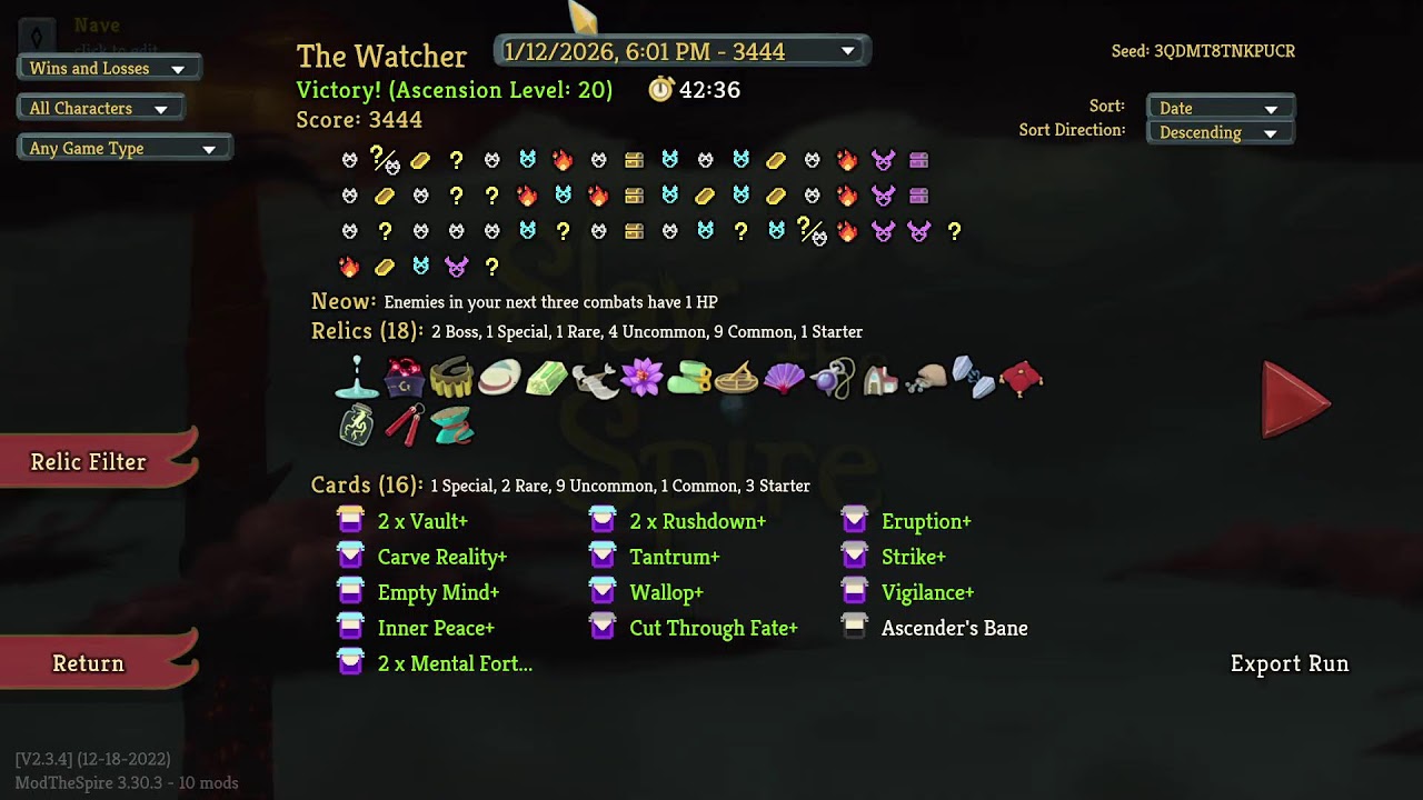 48 Days - A20H Slay the Spire