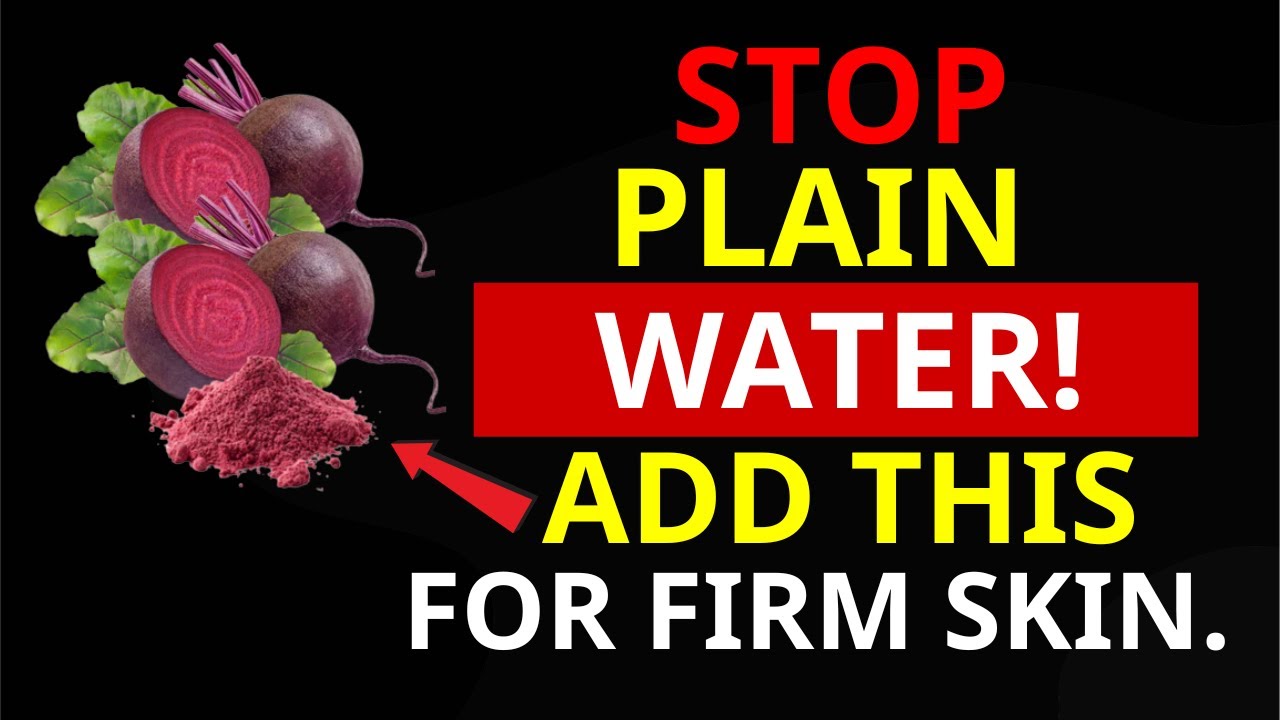 Seniors: Don&rsquo;t Drink Plain Water &mdash; Add THIS for Firmer, Smoother Skin | Senior Health Tips