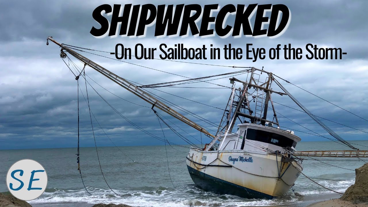 Riding out a Hurricane on our Catamaran Sailboat!  We went through the Eye of the storm!
