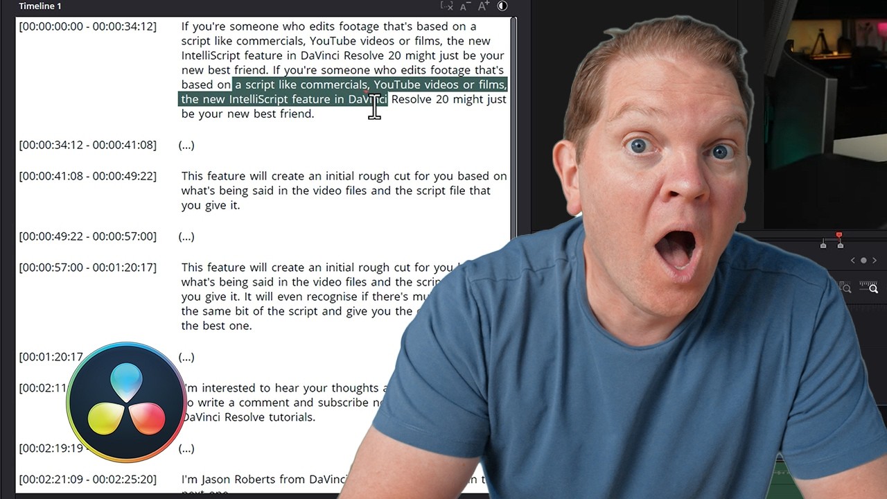 Text-based editing in DaVinci Resolve is a CHEAT CODE - here's how