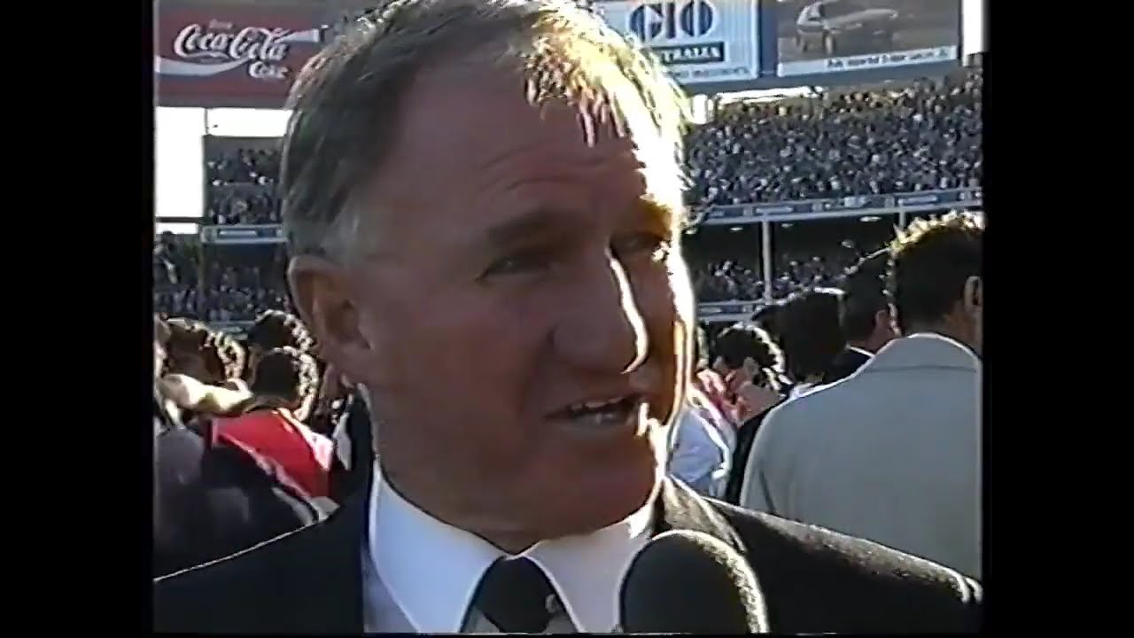 Channel 7 post 1990 Grand Final broadcast.  From final siren to end of broadcast.