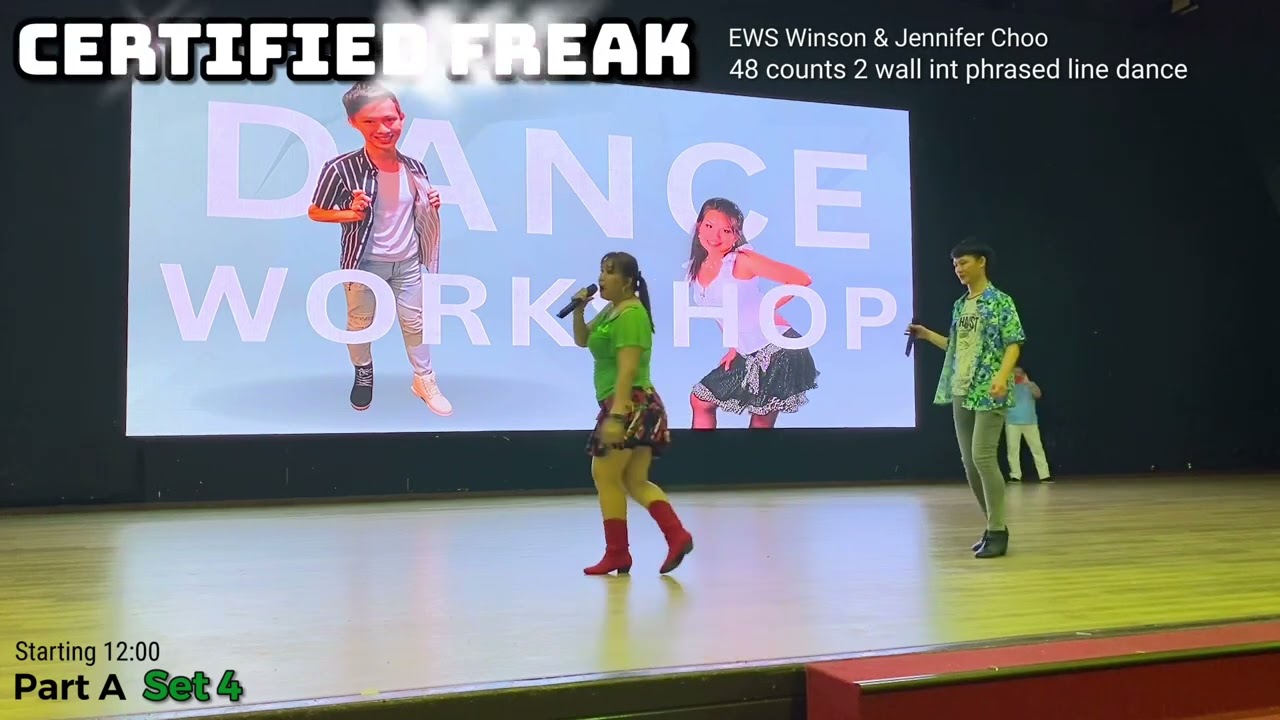 CERTIFIED FREAK line dance teach