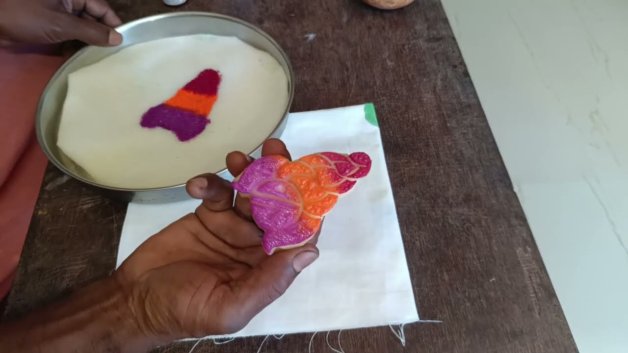 🥕🥔 Fabric Printing Using Vegetables 🥔🥕UP,HS,HSS