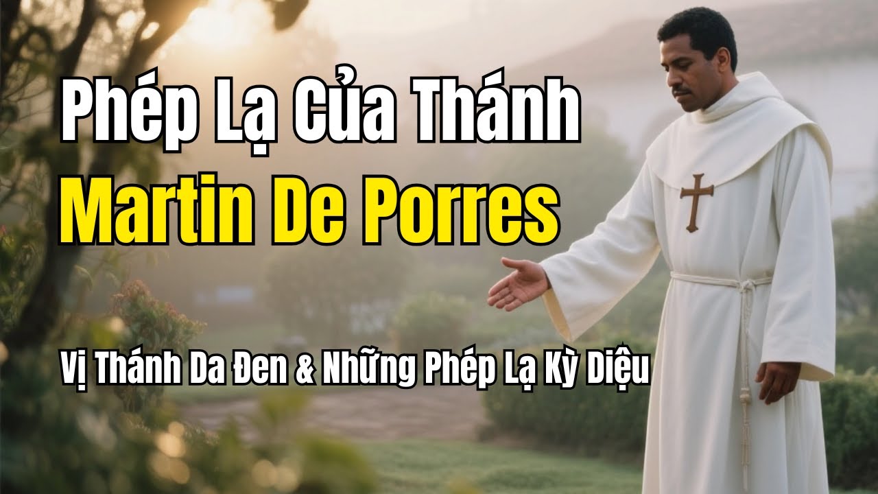 Thánh Martin de Porres: Vị Thánh Da Đen & Những Phép Lạ Kỳ Diệu