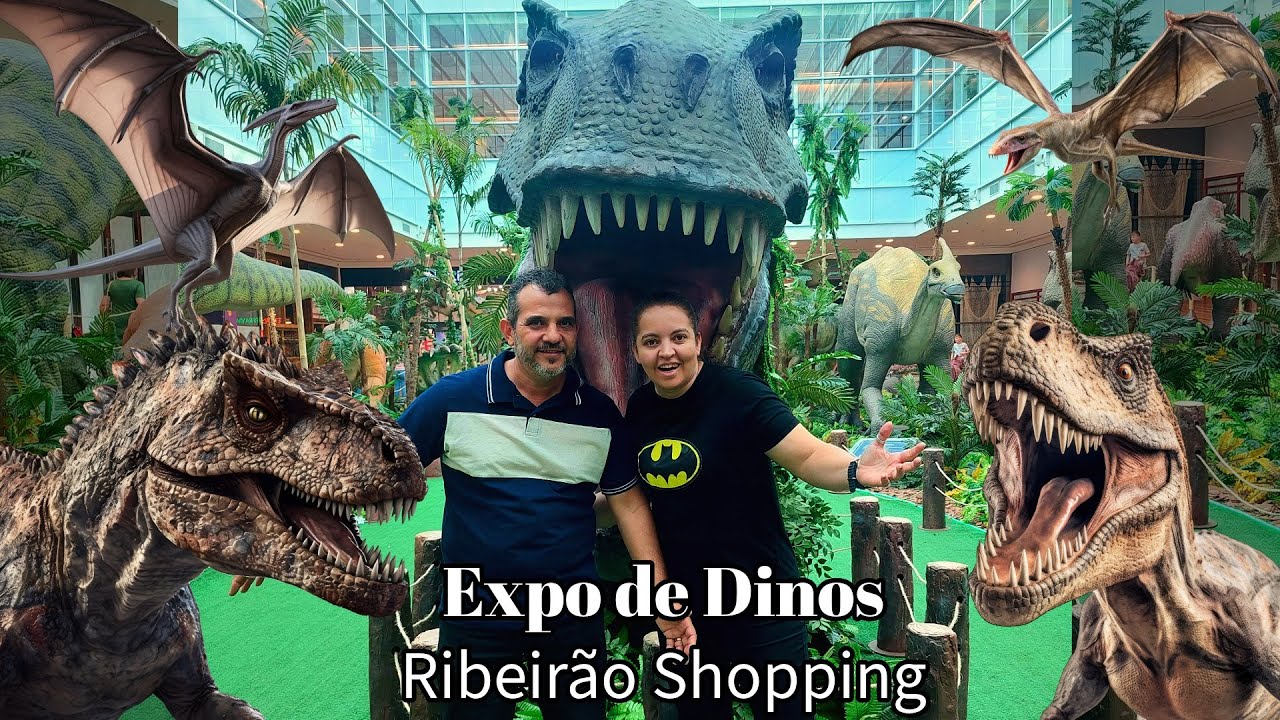 Dinossauros no Ribeirão Shopping 