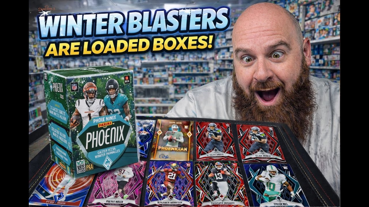 Huge Rip of Phoenix Football Winter Blasters and Mega Boxes! Big Wins! Lots of Hits!