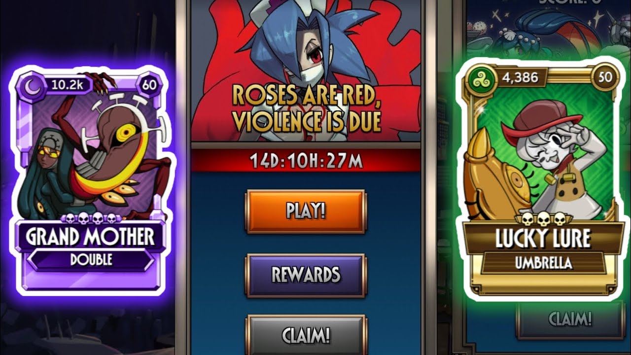 𝑹𝒐𝒔𝒆𝒔 𝑨𝒓𝒆 𝑹𝒆𝒅, 𝑽𝒊𝒐𝒍𝒆𝒏𝒄𝒆 𝑰𝒔 𝑫𝒖𝒆, FINISHED - Skullgirls Mobile