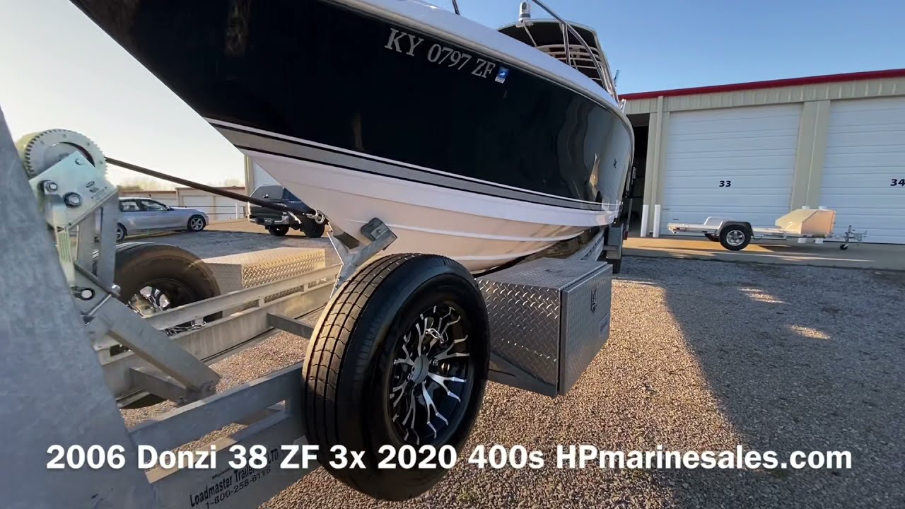 2006 Donzi 38 ZF with 3x 2020 400s