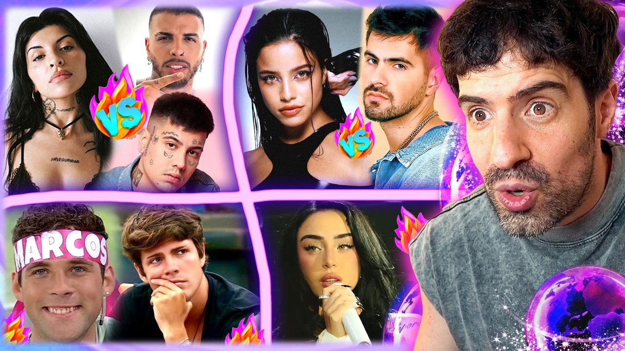 CAZZU VS RAUW ALEJANDRO (y duki, khea), FER VAZQUEZ VS EMILIA, DRAMA MARGUS, NICKI NICOL SINFONICA