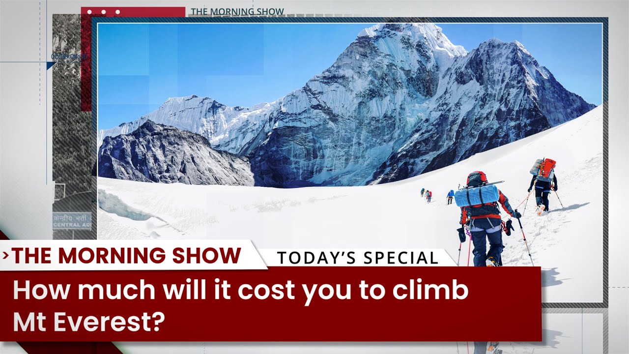 How much will it cost you to climb Mt Everest?