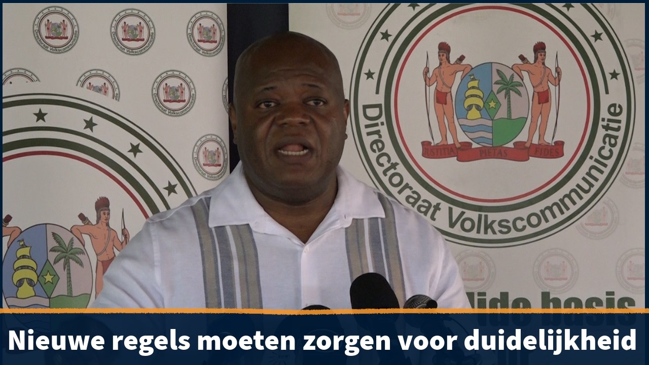 Minister Bee start traject voor uniforme en strengere overheidsadministratie I SUN WEB TV I