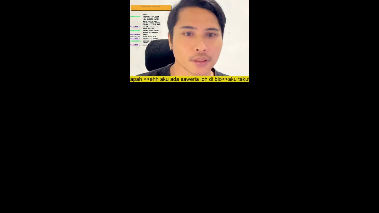 Jangan sampe kita dikejar monster lagi yah