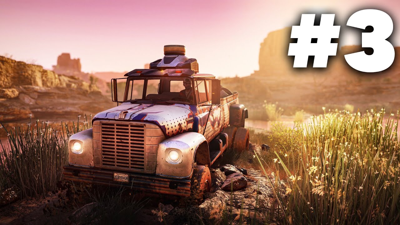 EXPEDITIONS A MudRunner Game Gameplay Walkthrough Part 3 - Expedition Goes VERY VERY Wrong !!!