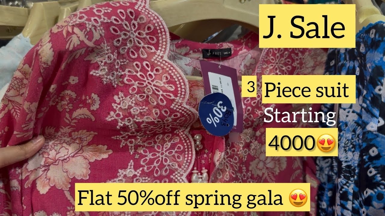 J. Sale flat 50 %off 😍| j. Spring gala sale ❤️🥳 (starting price 4000) 😍