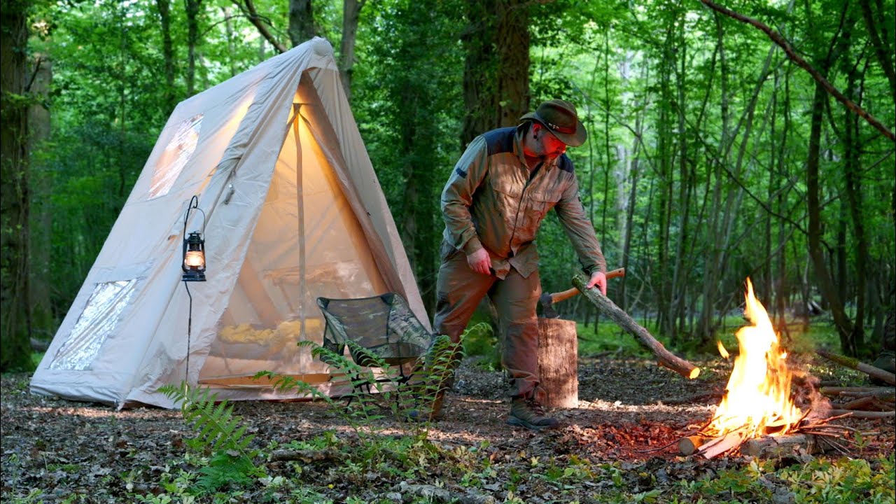 Solo Overnighter - New tent and Bushcraft Empanadas