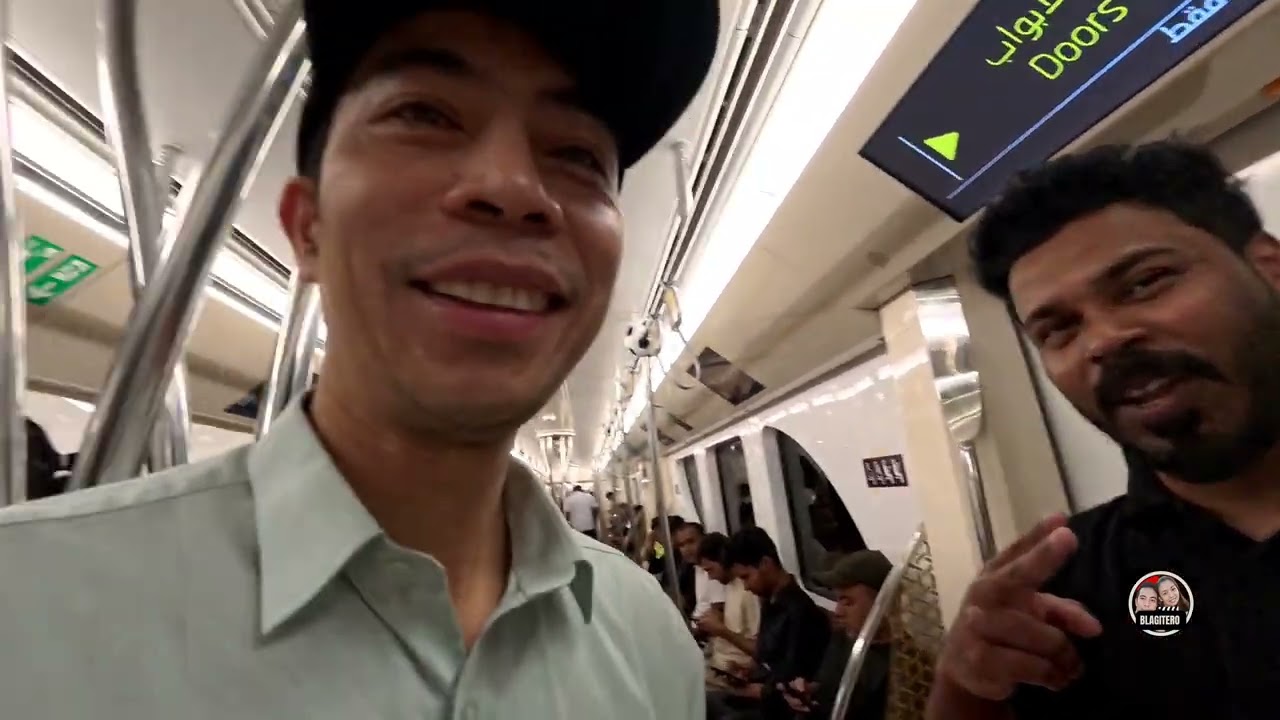 For the first time Qatar Metro Vlog - Episode | Pag-explore sa Puso ng DohaQatar 