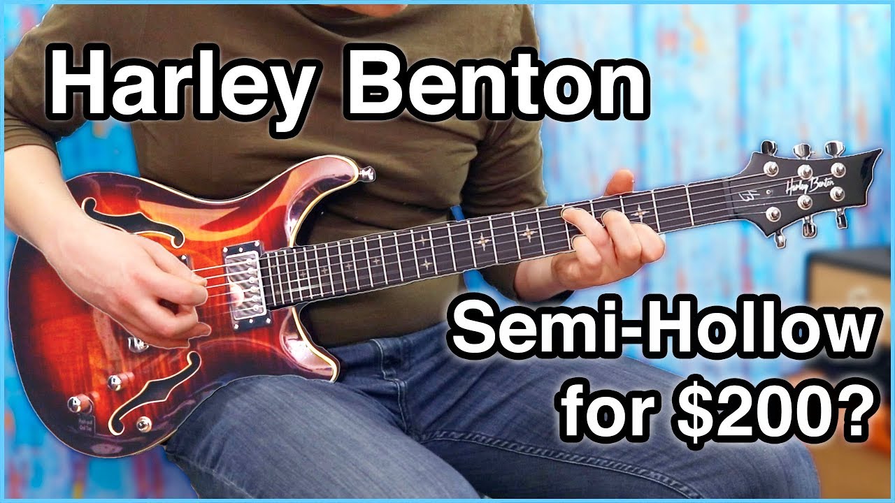Harley Benton CST-24HB - $200 PRS Style Hollowbody?