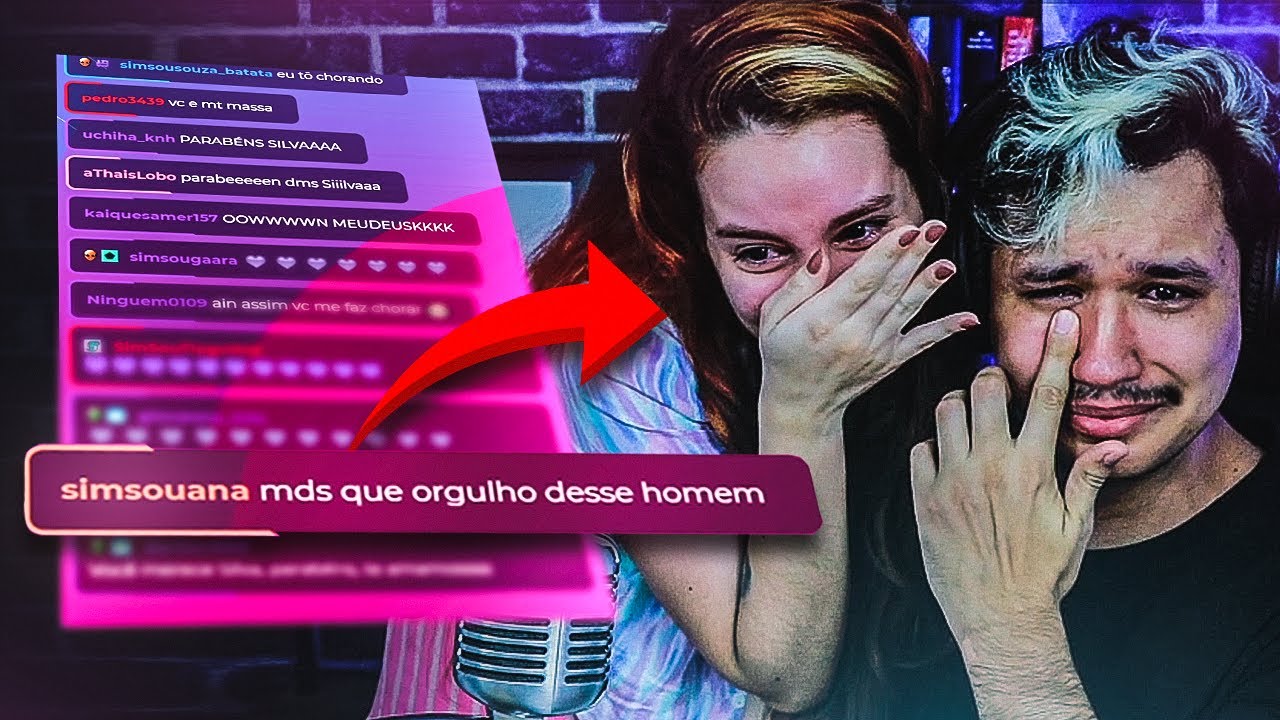 ELES ME FIZERAM CHORAR SEM PARAR EM LIVE