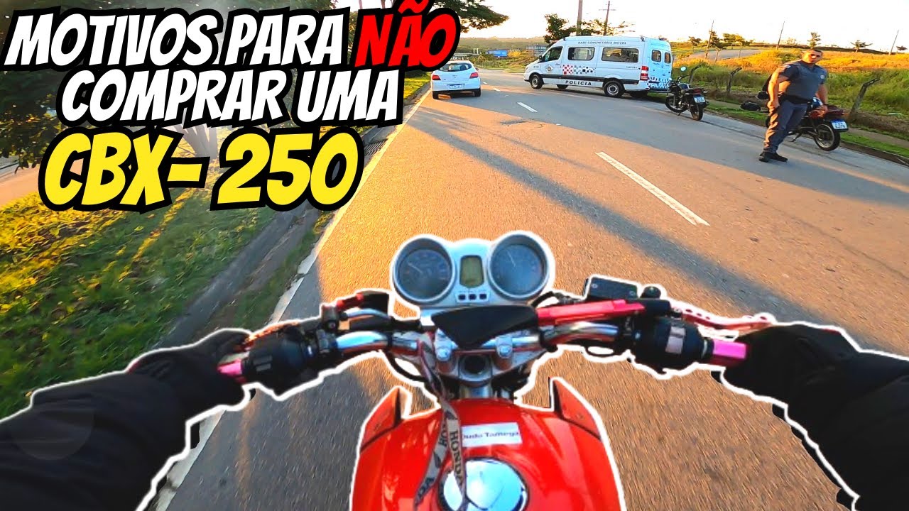 N&atilde;o compre a CBX 250 TWISTER antes de ver este v&iacute;deo