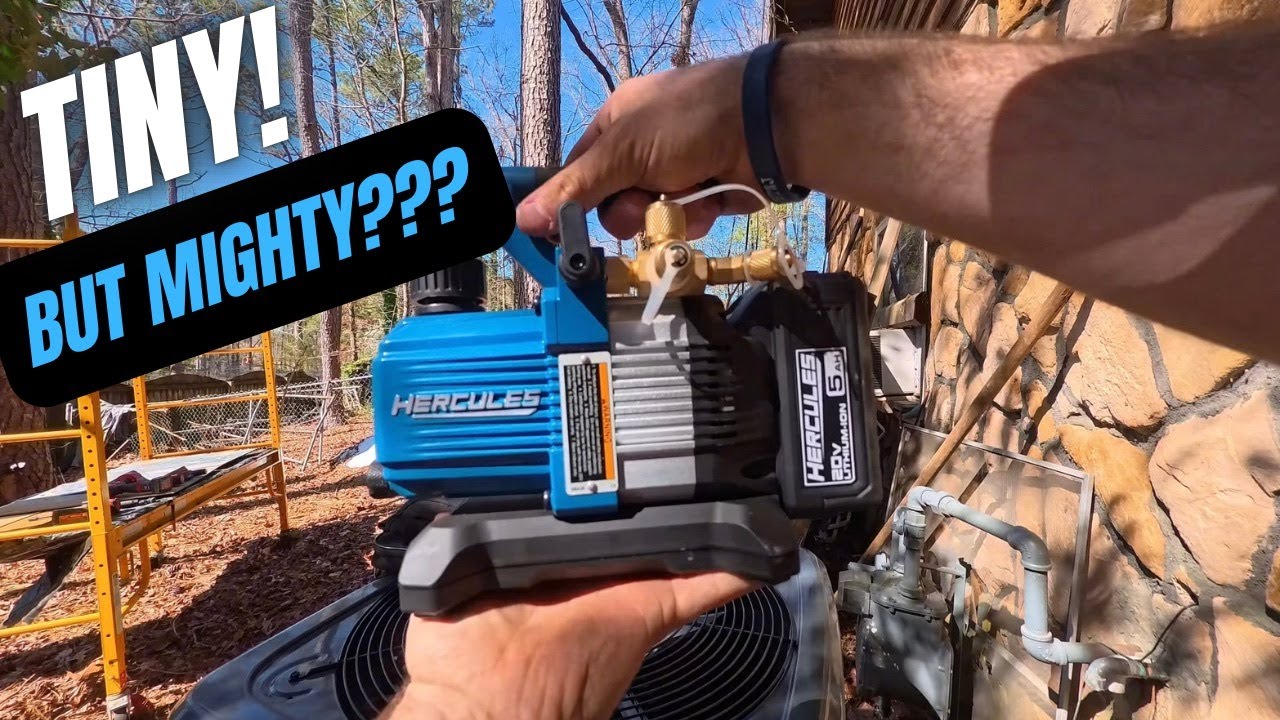 Should YOU Buy This? | Hercules 20v CORDLESS Vacuum Pump Review!